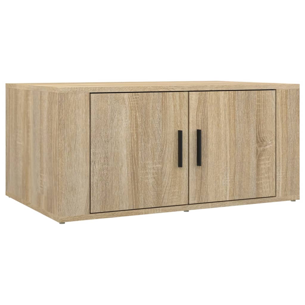 Table basse Chêne sonoma 80x50x36 cm Bois d'ingénierie - XIOS