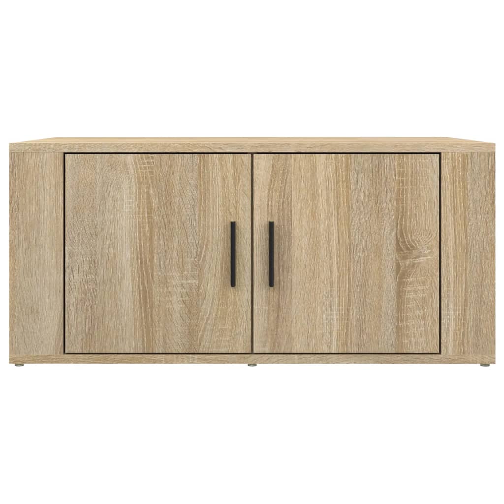 Table basse Chêne sonoma 80x50x36 cm Bois d'ingénierie - XIOS