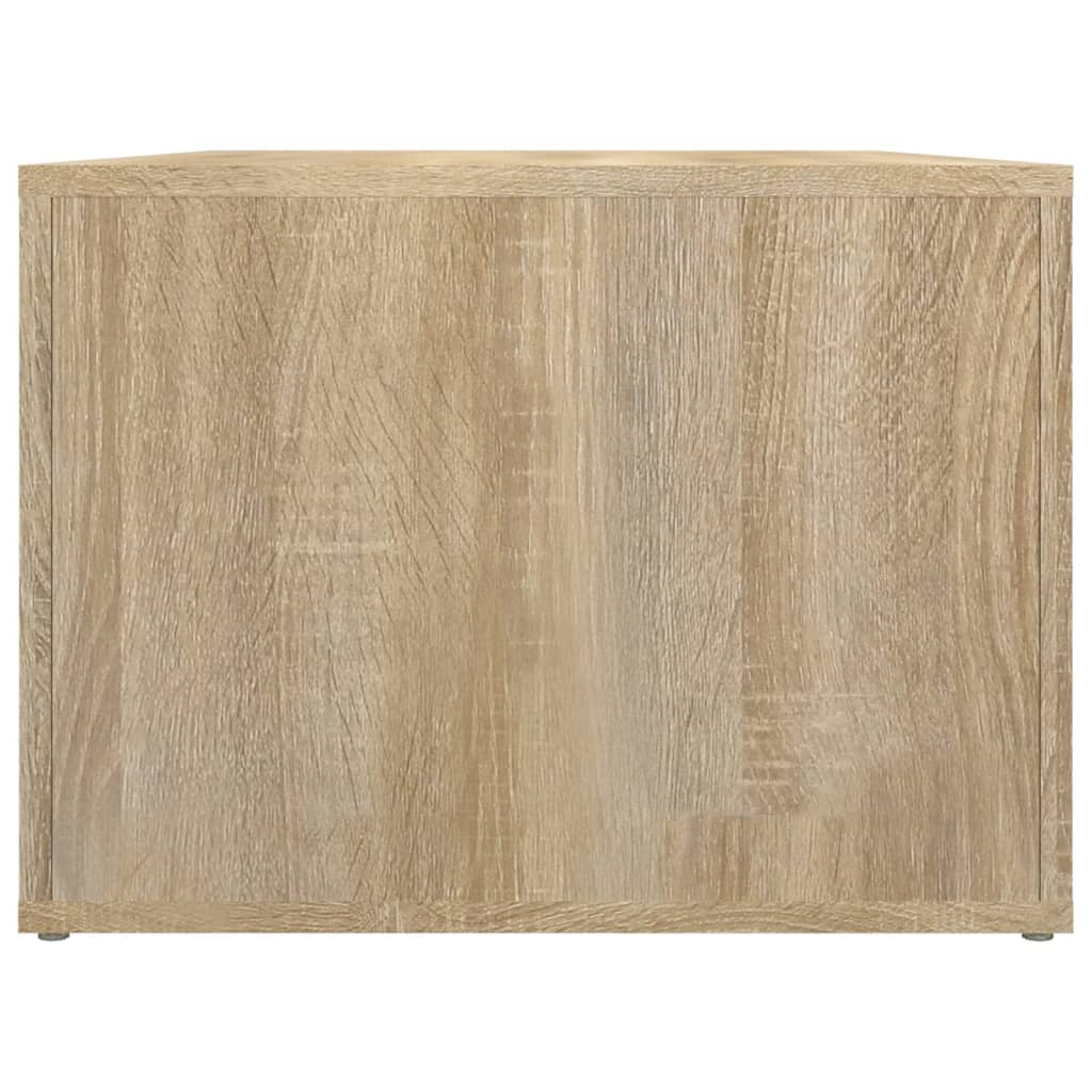 Table basse Chêne sonoma 80x50x36 cm Bois d'ingénierie - XIOS