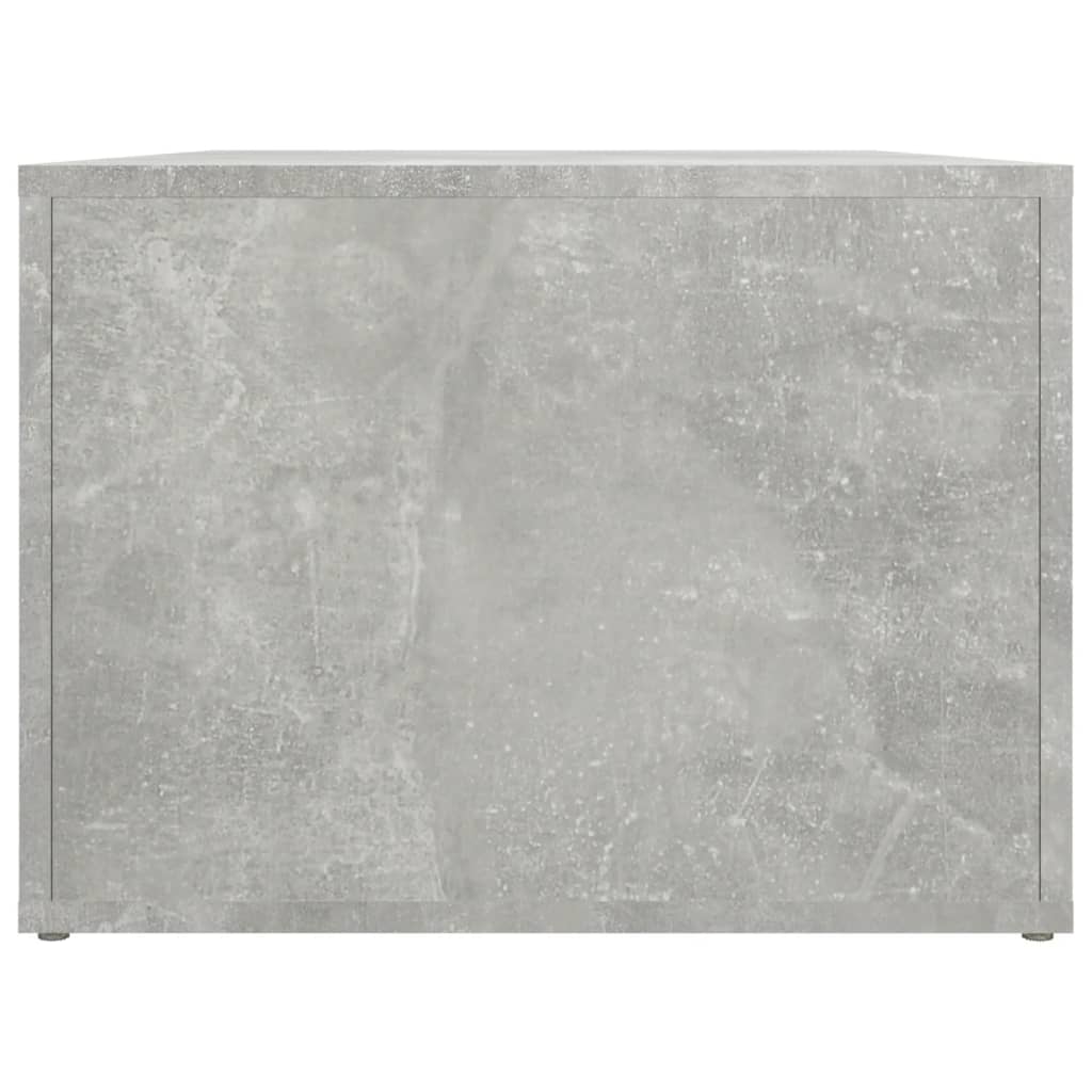 Table basse Gris béton 80x50x36 cm Bois d'ingénierie - XIOS