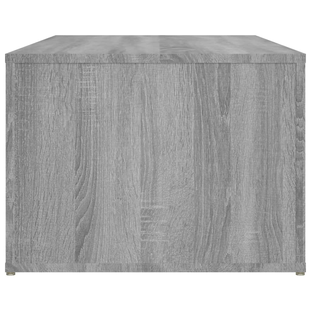 Table basse Sonoma gris 100x50x36 cm Bois d'ingénierie - XIOS