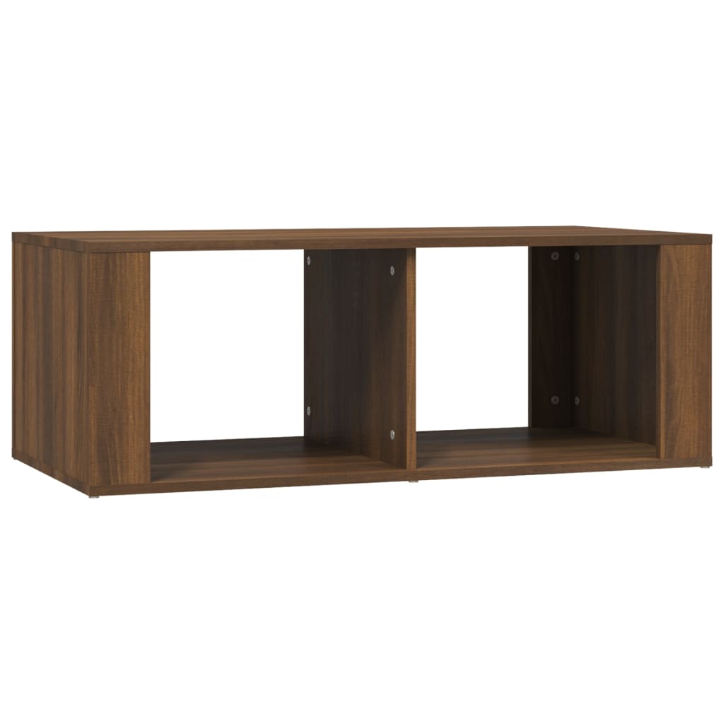 Table basse Chêne marron 100x50x36 cm Bois d'ingénierie - XIOS