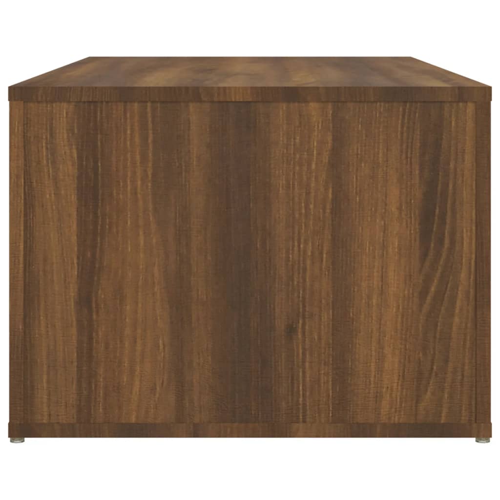 Table basse Chêne marron 100x50x36 cm Bois d'ingénierie - XIOS