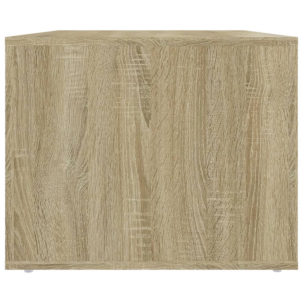 Table basse Chêne sonoma 80x50x40 cm Bois d'ingénierie - XIOS