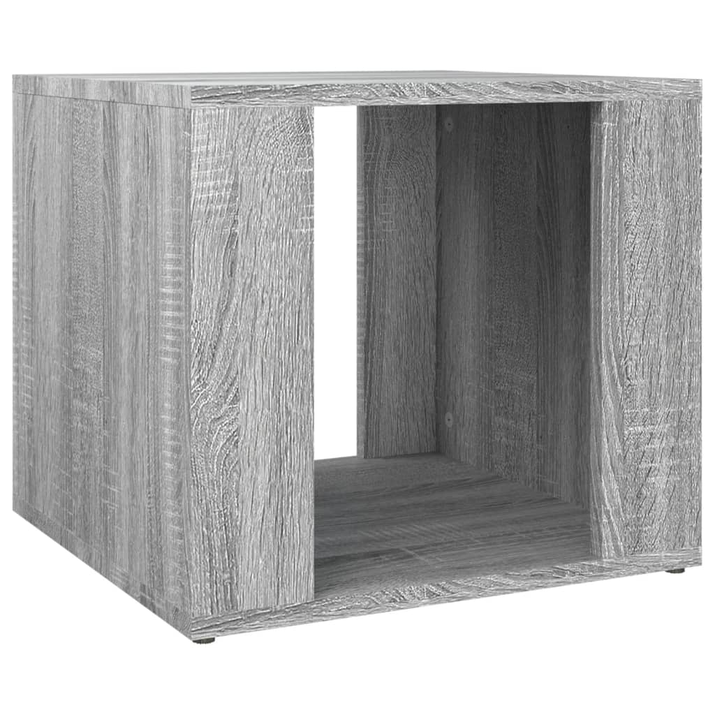 Table de chevet Sonoma gris 41x40x36 cm Bois d'ingénierie - XIOS