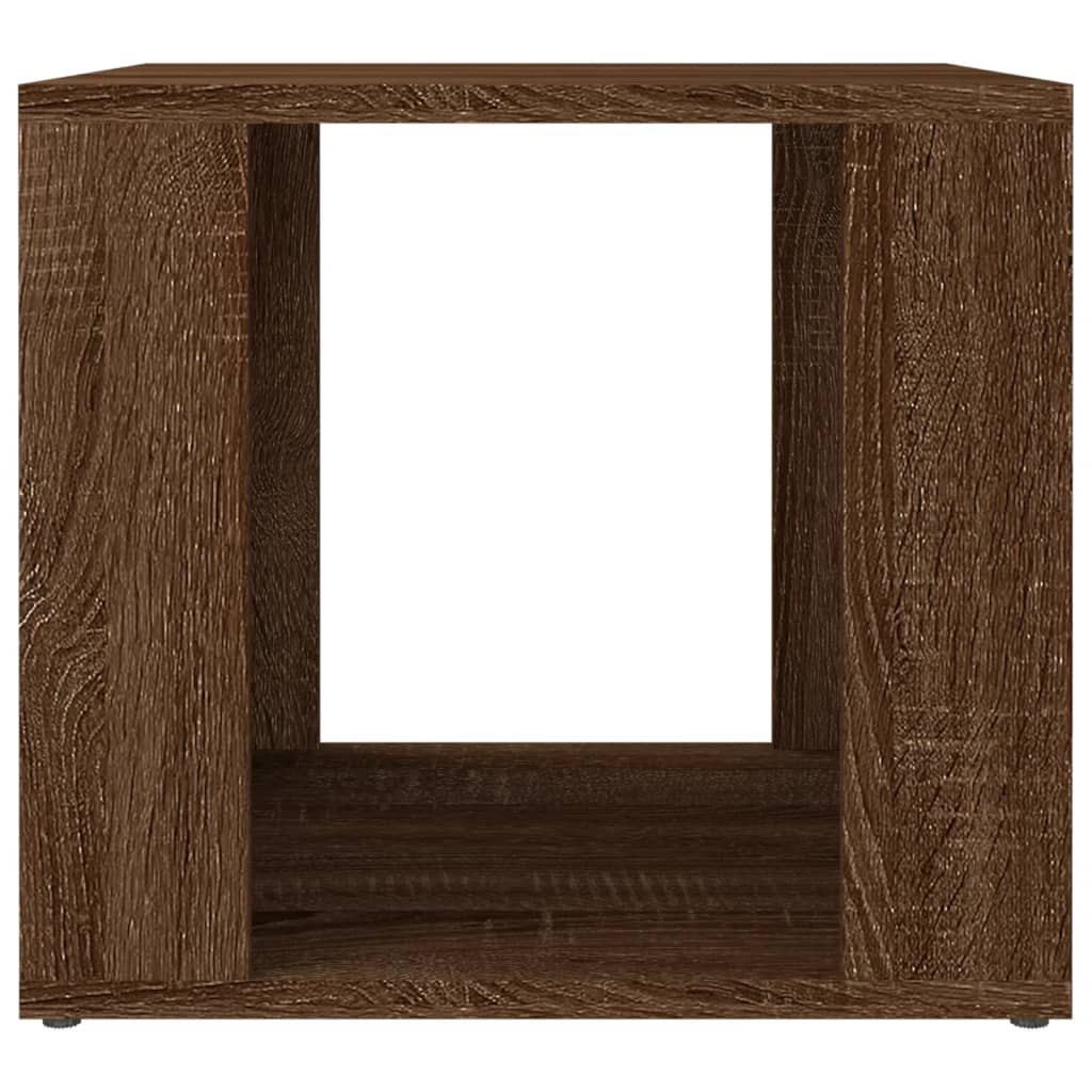 Table de chevet Chêne marron 41x40x36 cm Bois d'ingénierie - XIOS