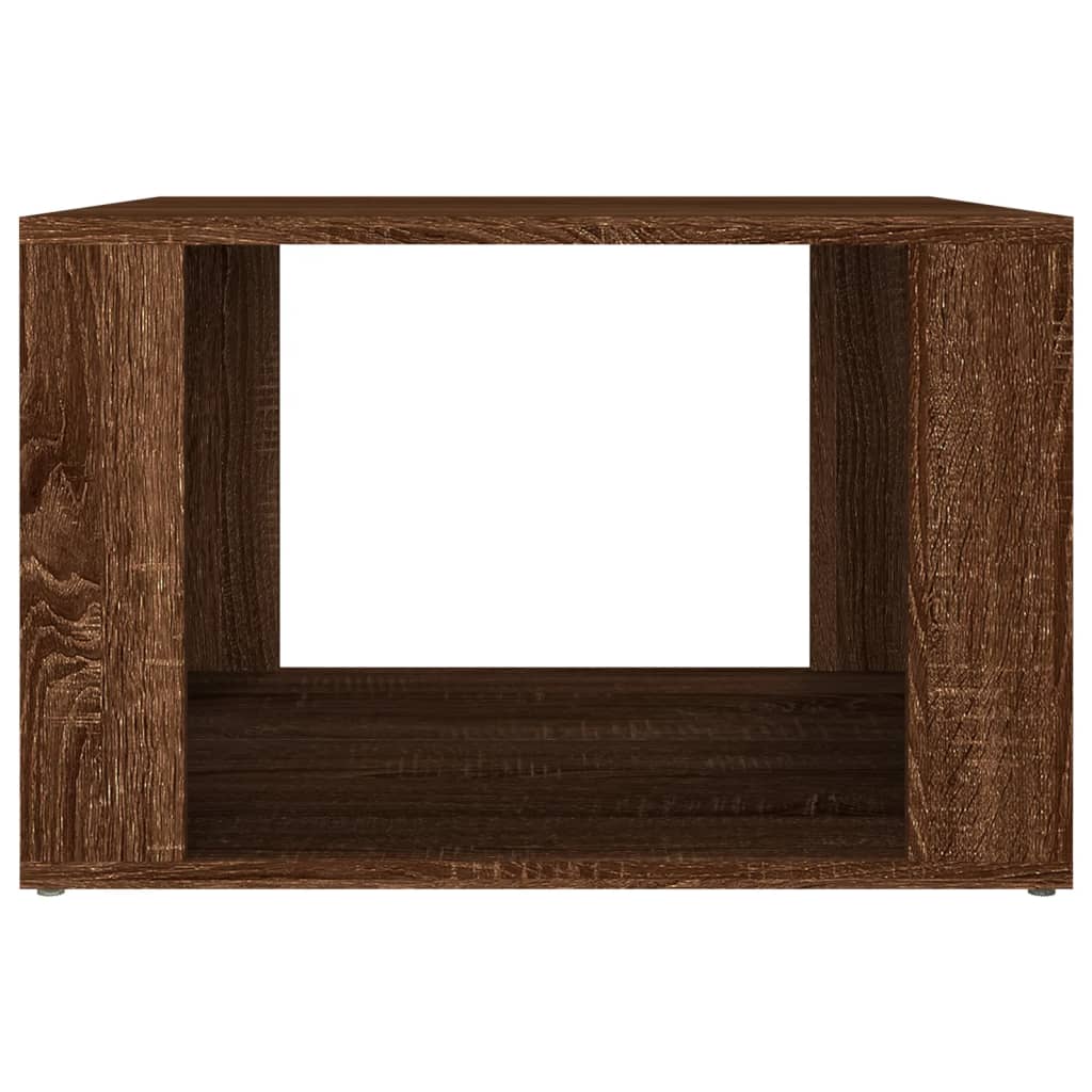 Table de chevet Chêne marron 57x55x36 cm Bois d'ingénierie - XIOS