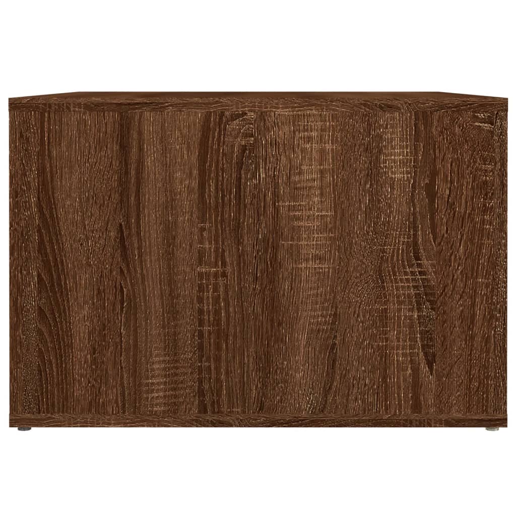 Table de chevet Chêne marron 57x55x36 cm Bois d'ingénierie - XIOS