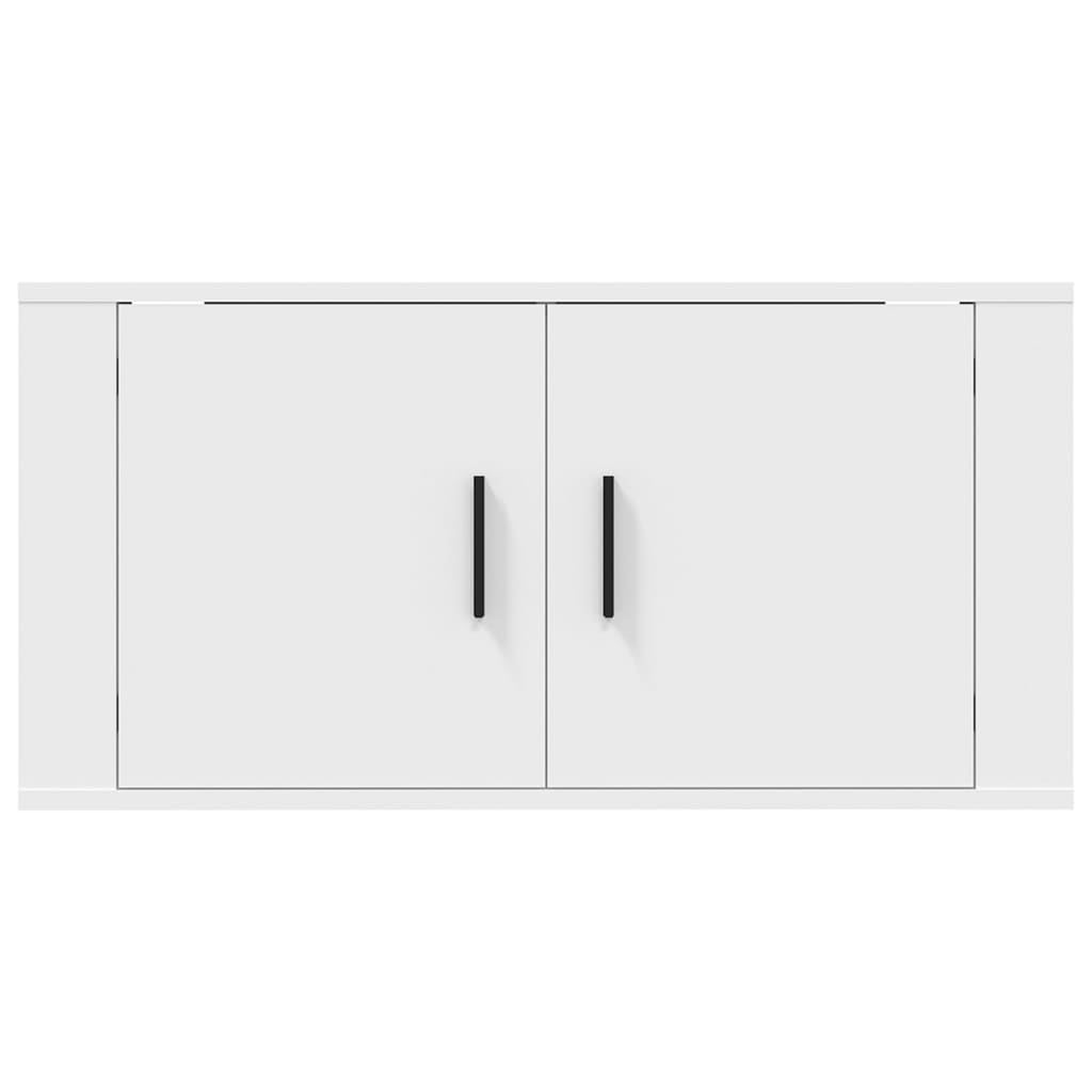 Meuble TV mural Blanc 80x34,5x40 cm - XIOS