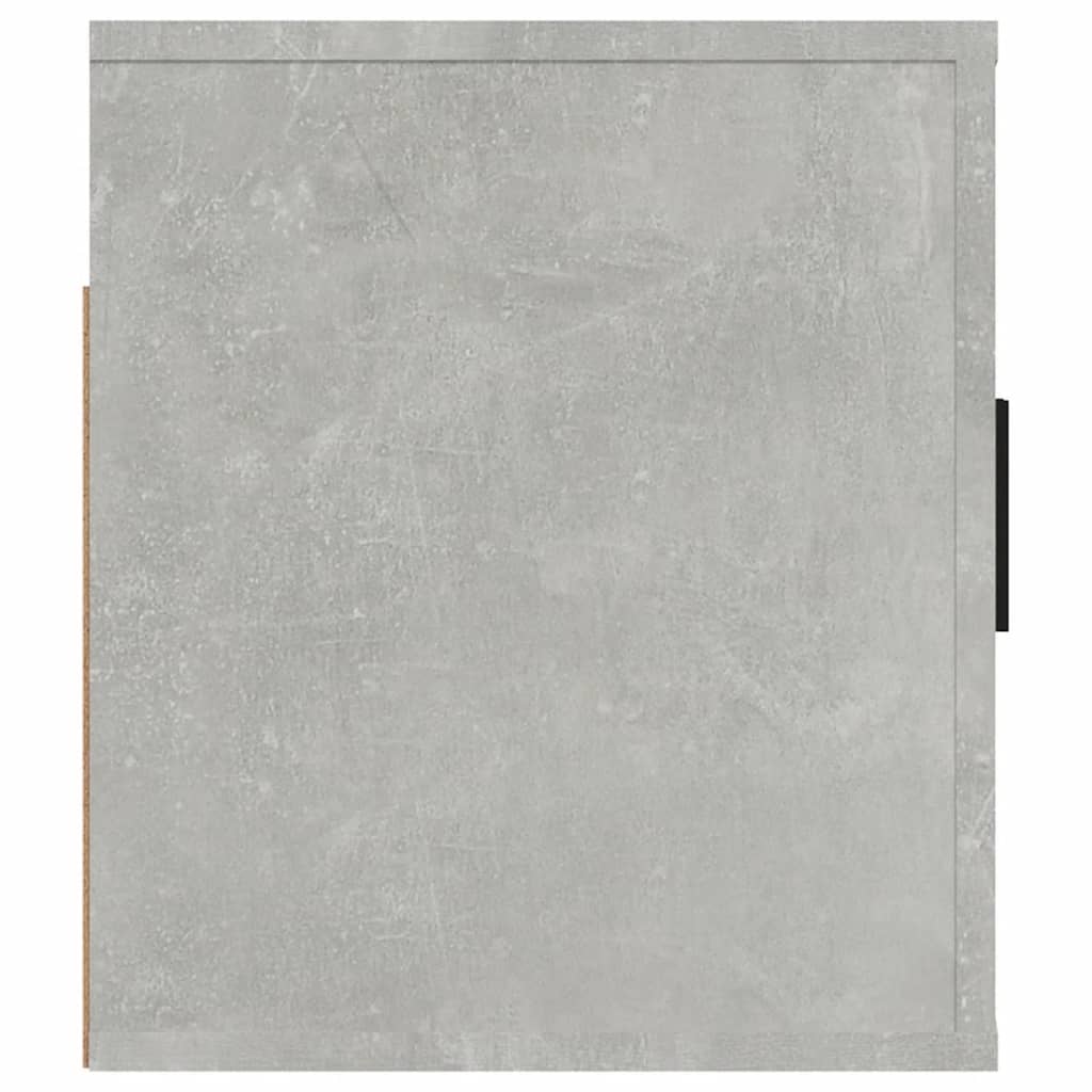 Meuble TV mural Gris béton 80x34,5x40 cm - XIOS