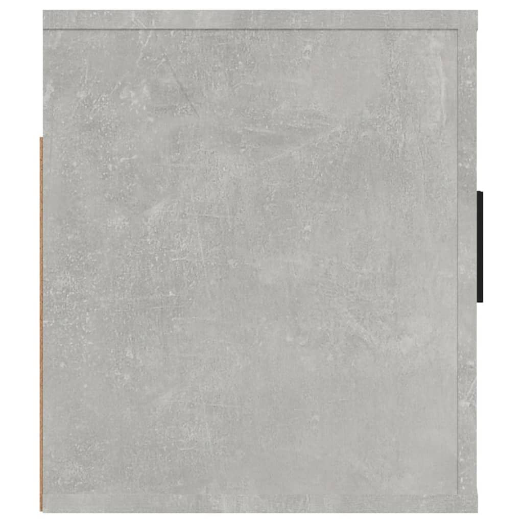Meuble TV mural Gris béton 100x34,5x40 cm - XIOS