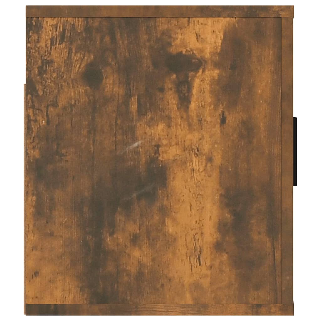 Meuble TV mural Chêne fumé 100x34,5x40 cm - XIOS