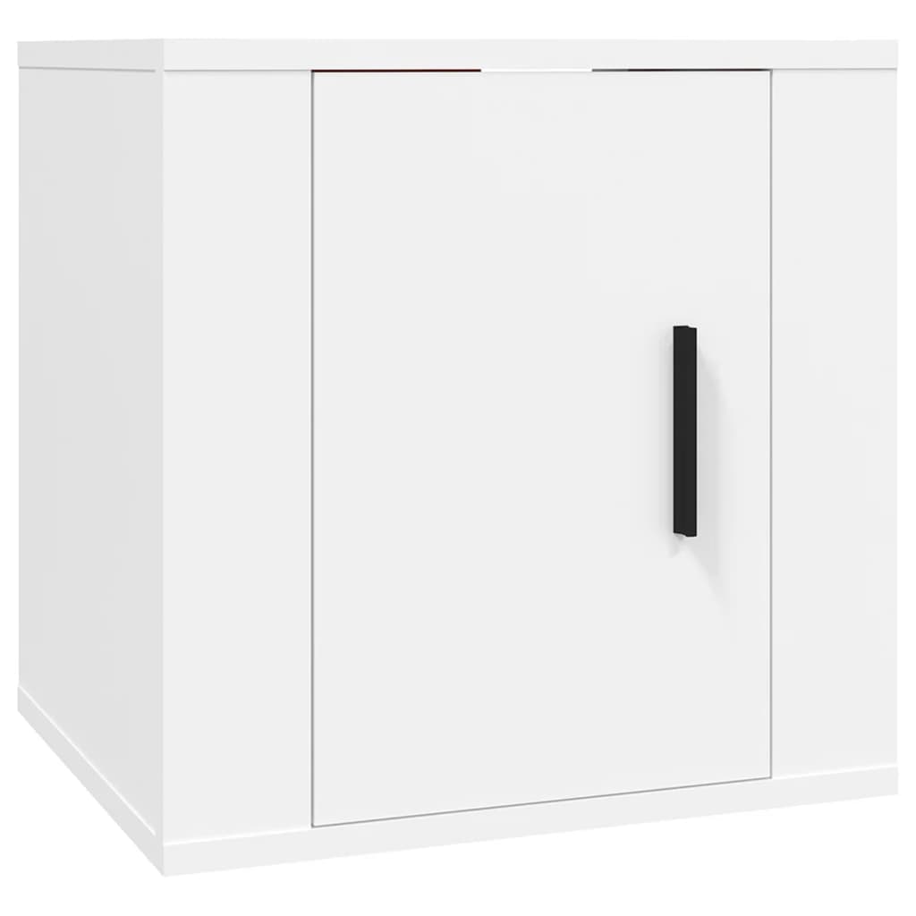 Meuble TV mural Blanc 40x34,5x40 cm - XIOS