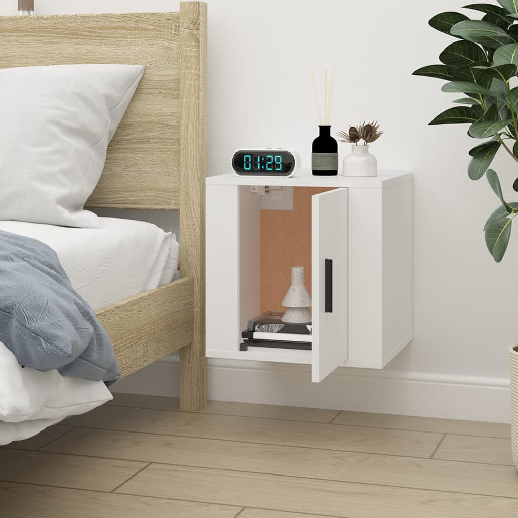 Meuble TV mural Blanc 40x34,5x40 cm - XIOS