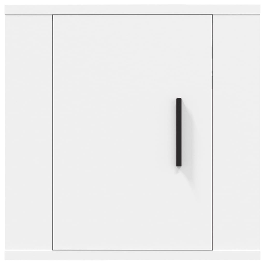 Meubles TV muraux 2 pcs Blanc 40x34,5x40 cm - XIOS