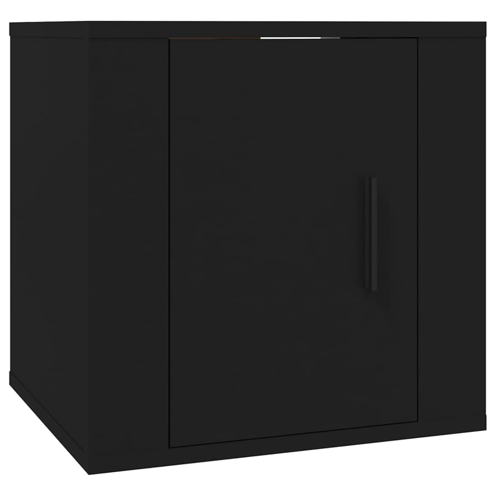 Meubles TV muraux 2 pcs Noir 40x34,5x40 cm - XIOS