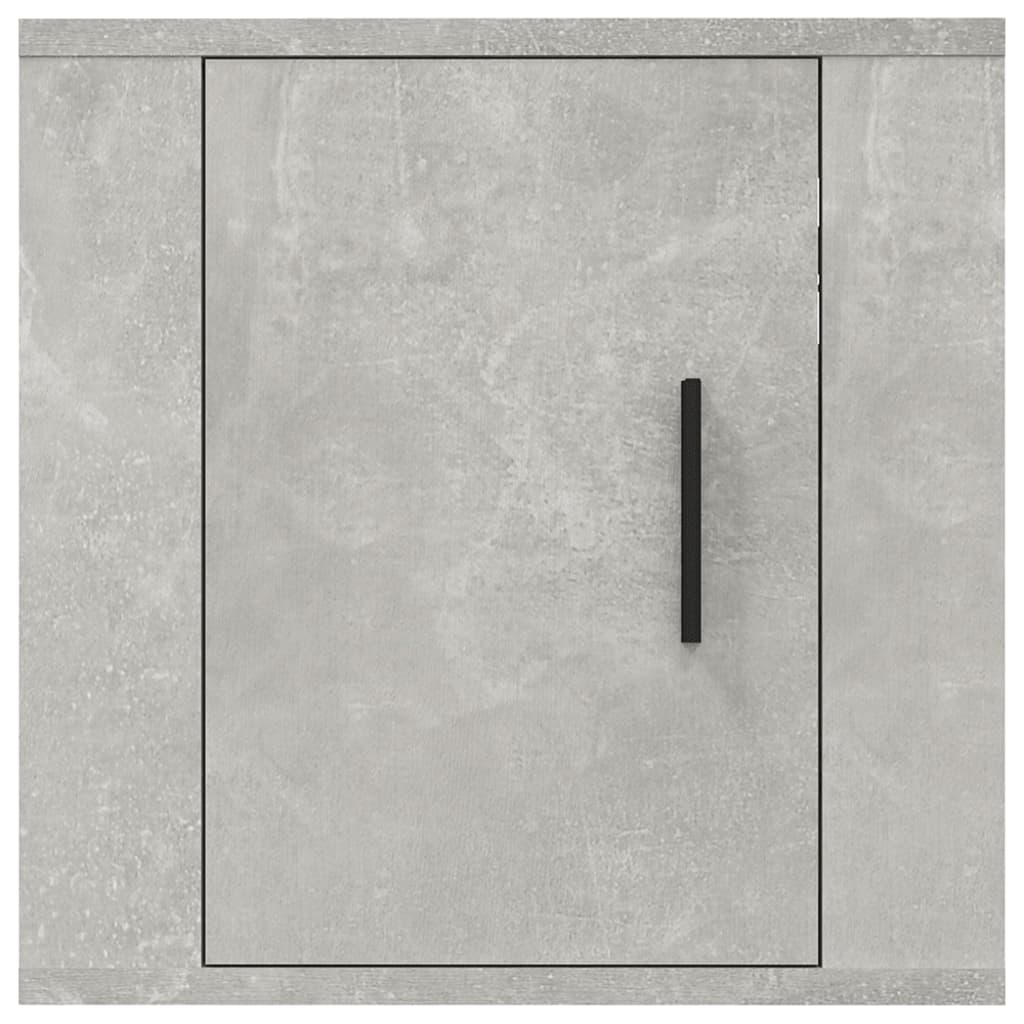 Meuble TV mural Gris béton 40x34,5x40 cm - XIOS