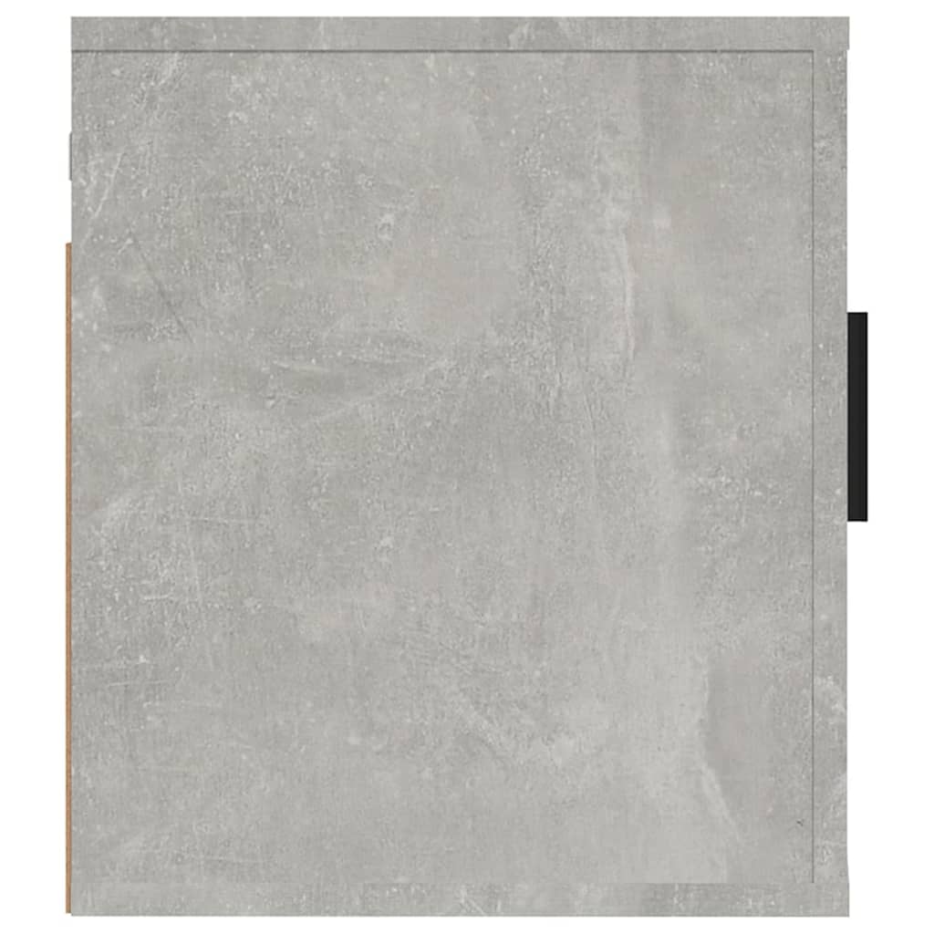 Meuble TV mural Gris béton 40x34,5x40 cm - XIOS