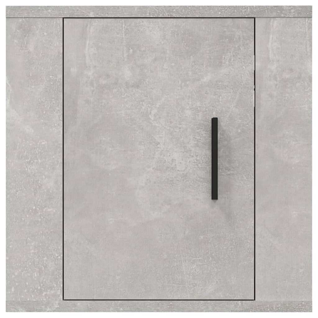 Meubles TV muraux 2 pcs Gris béton 40x34,5x40 cm - XIOS