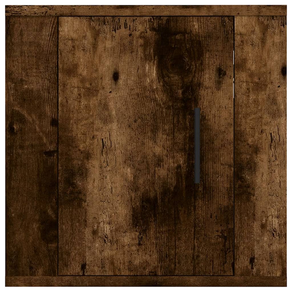 Meuble TV mural Chêne fumé 40x34,5x40 cm - XIOS