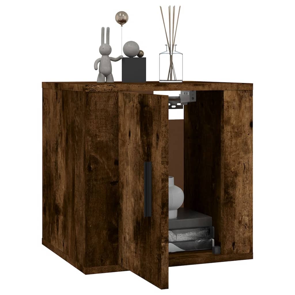 Meubles TV muraux 2 pcs Chêne fumé 40x34,5x40 cm - XIOS