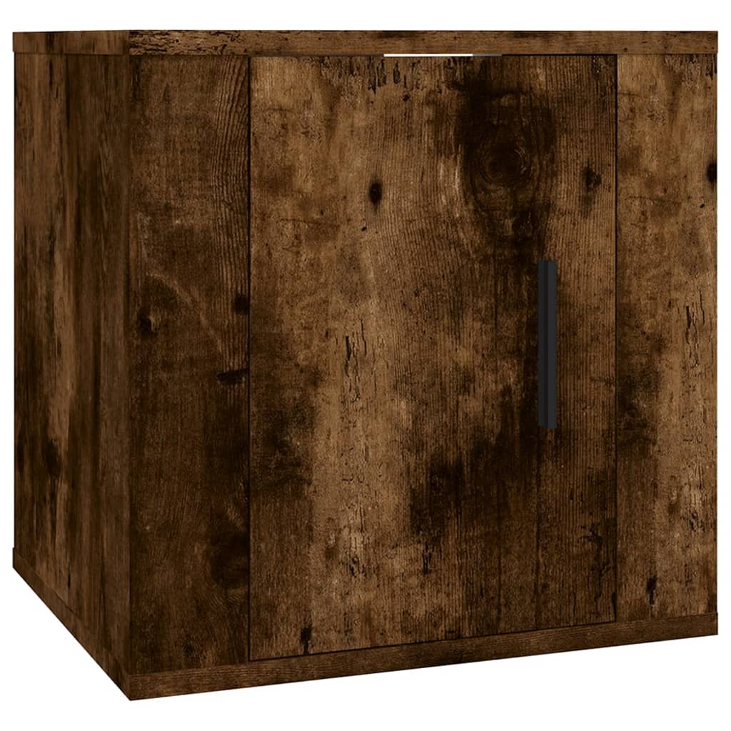 Meubles TV muraux 2 pcs Chêne fumé 40x34,5x40 cm - XIOS