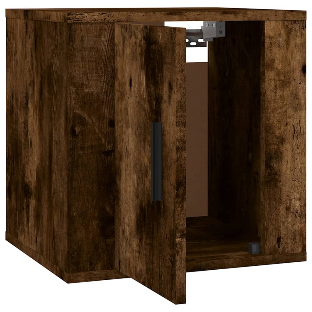 Meubles TV muraux 2 pcs Chêne fumé 40x34,5x40 cm - XIOS