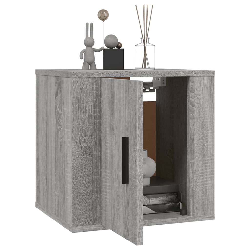 Meubles TV muraux 2 pcs Sonoma gris 40x34,5x40 cm - XIOS