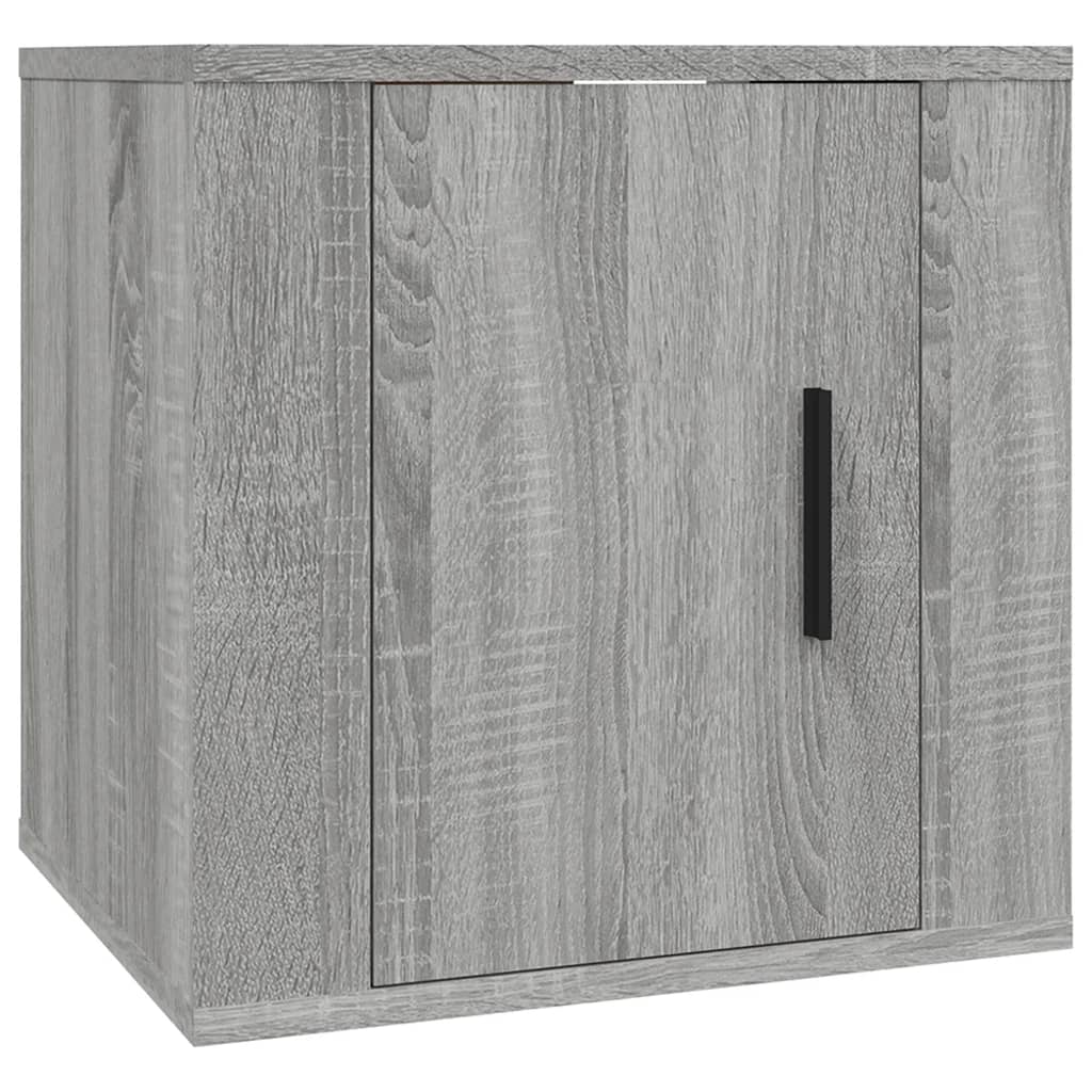 Meubles TV muraux 2 pcs Sonoma gris 40x34,5x40 cm - XIOS