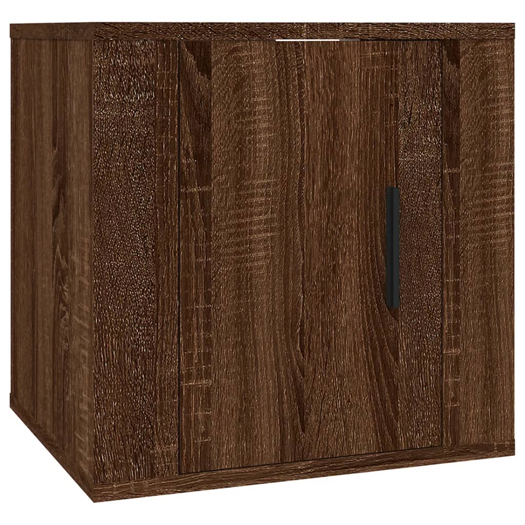 Meubles TV muraux 2 pcs Chêne marron 40x34,5x40 cm - XIOS
