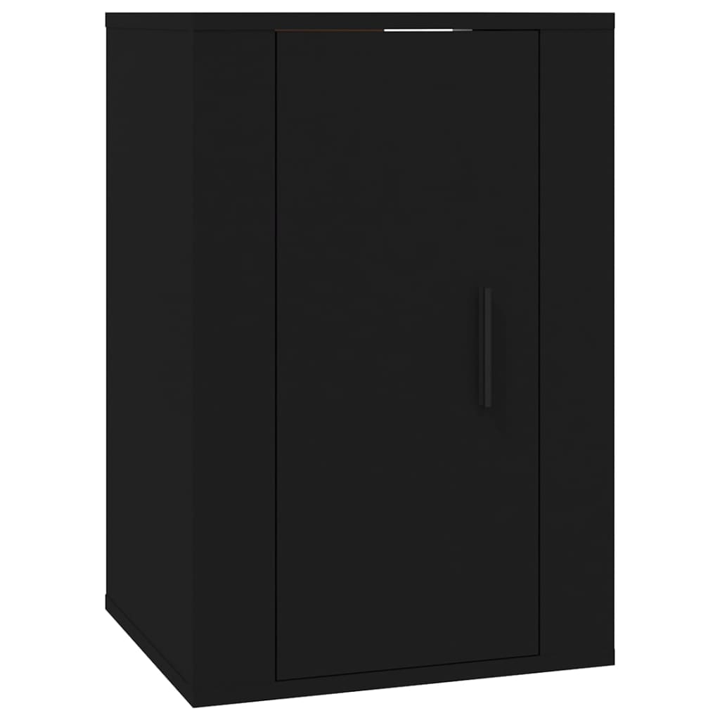 Meubles TV muraux 2 pcs Noir 40x34,5x60 cm Meubles TV vidaXL   