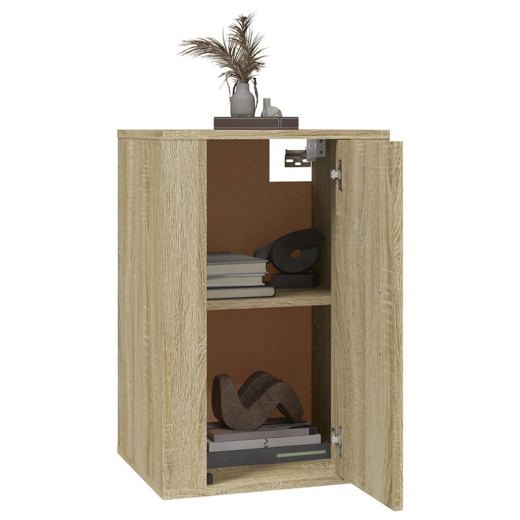 Meubles TV muraux 2 pcs Chêne sonoma 40x34,5x60 cm Meubles TV vidaXL   