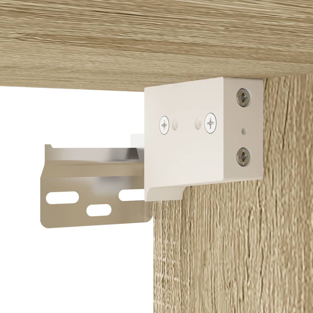 Meubles TV muraux 2 pcs Chêne sonoma 40x34,5x60 cm Meubles TV vidaXL   