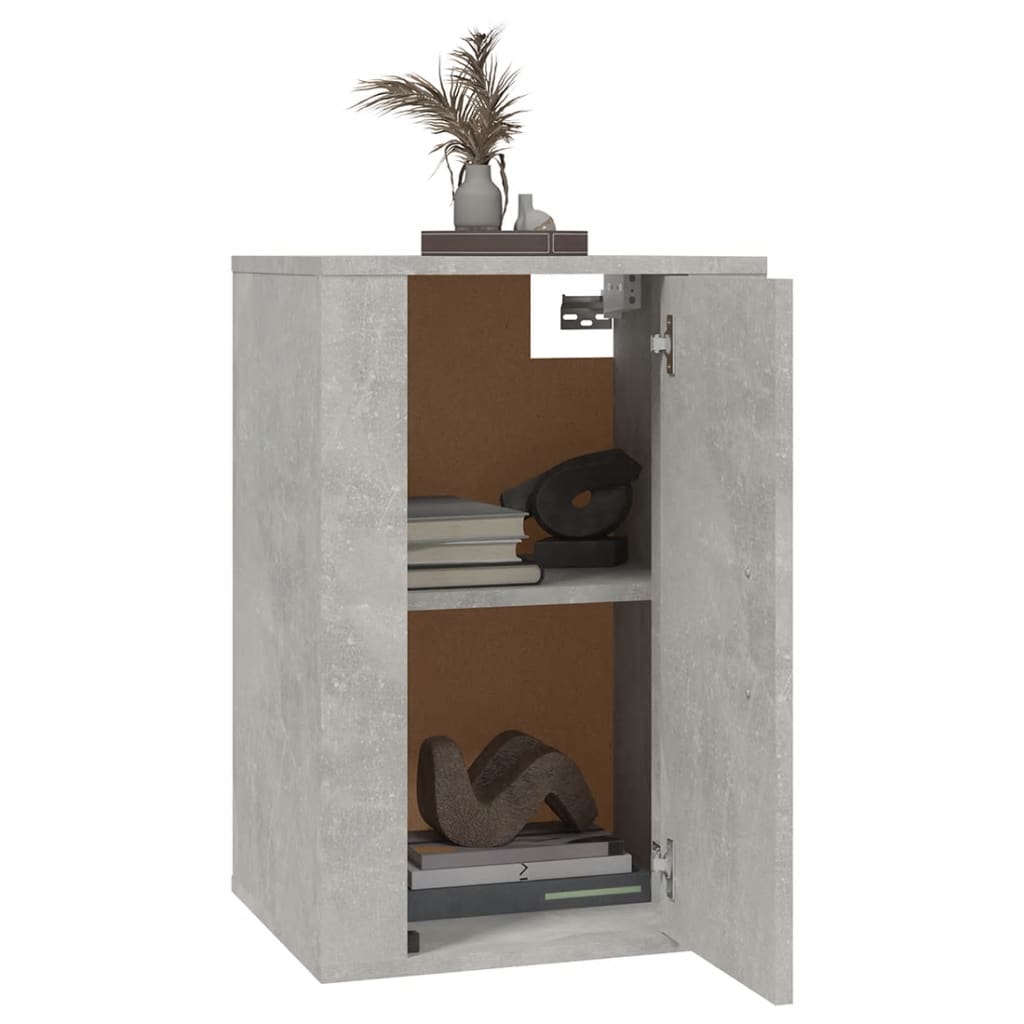 Meubles TV muraux 2 pcs Gris béton 40x34,5x60 cm Meubles TV vidaXL   