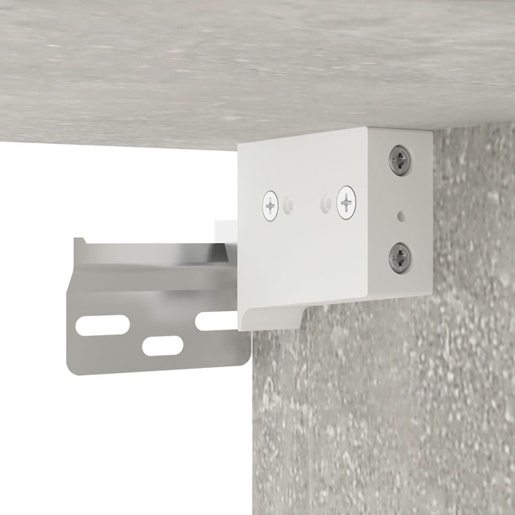 Meubles TV muraux 2 pcs Gris béton 40x34,5x60 cm Meubles TV vidaXL   