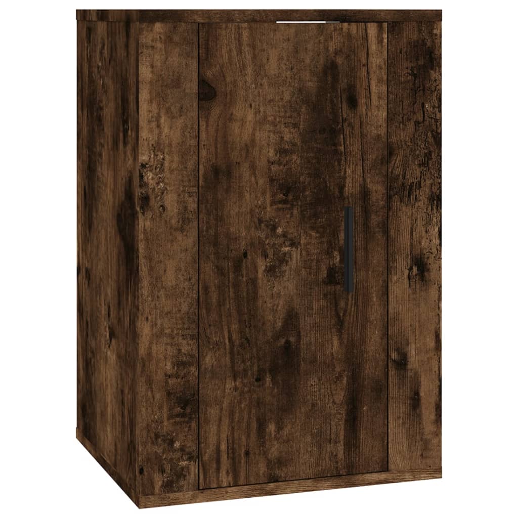 Meuble TV mural Chêne fumé 40x34,5x60 cm - XIOS