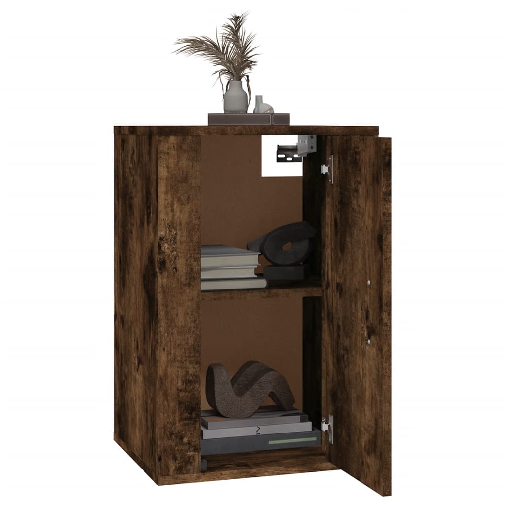 Meubles TV muraux 2 pcs Chêne fumé 40x34,5x60 cm Meubles TV vidaXL   