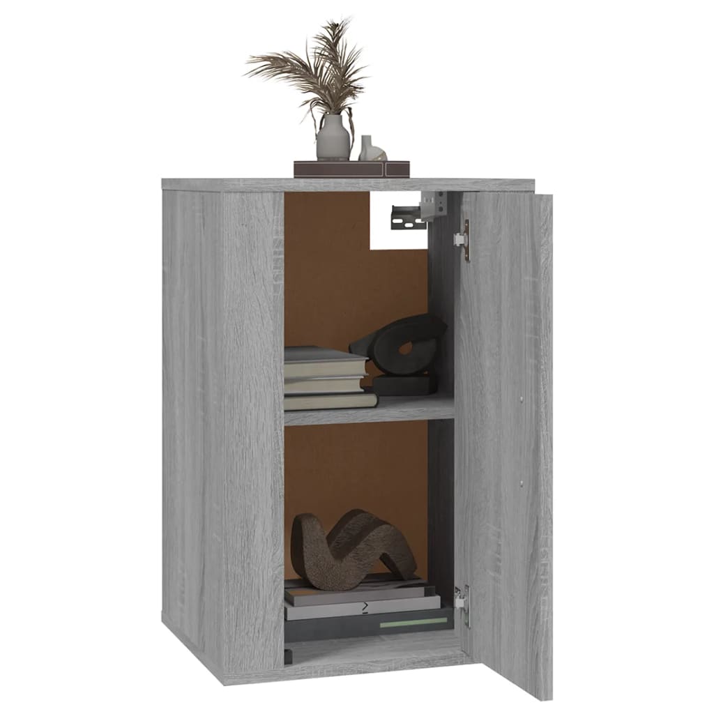 Meubles TV muraux 2 pcs Sonoma gris 40x34,5x60 cm Meubles TV vidaXL   