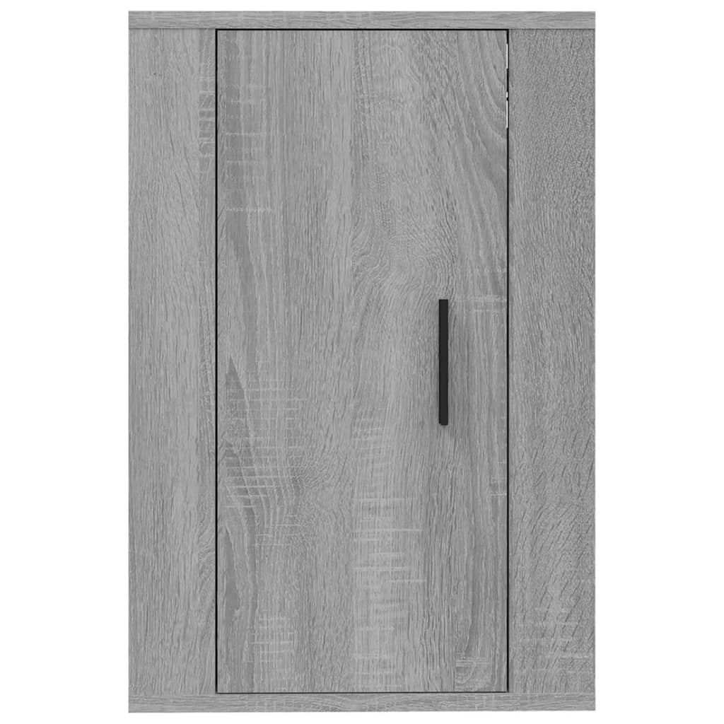 Meubles TV muraux 2 pcs Sonoma gris 40x34,5x60 cm Meubles TV vidaXL   