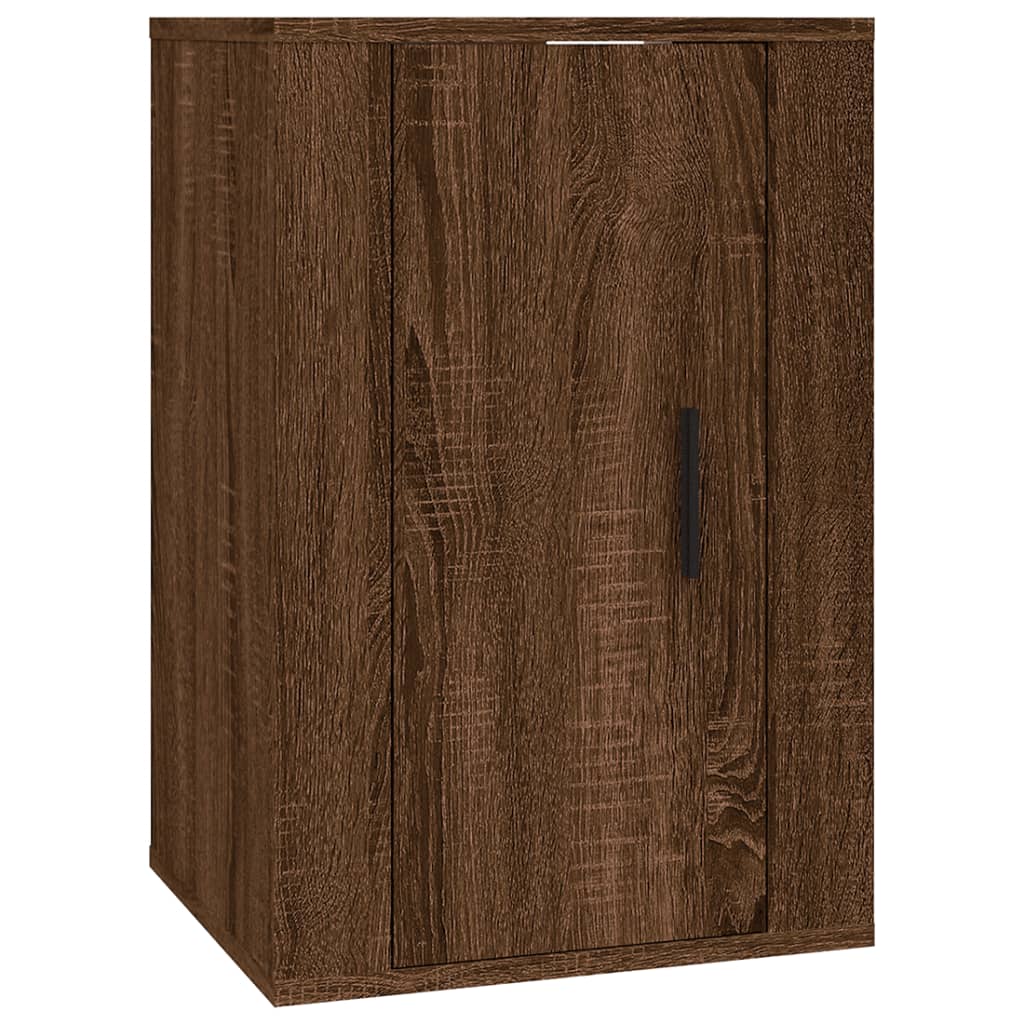 Meubles TV muraux 2 pcs Chêne marron 40x34,5x60 cm Meubles TV vidaXL   