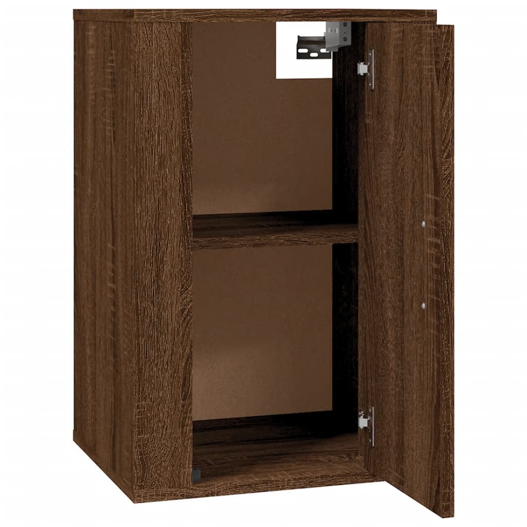 Meubles TV muraux 2 pcs Chêne marron 40x34,5x60 cm Meubles TV vidaXL   