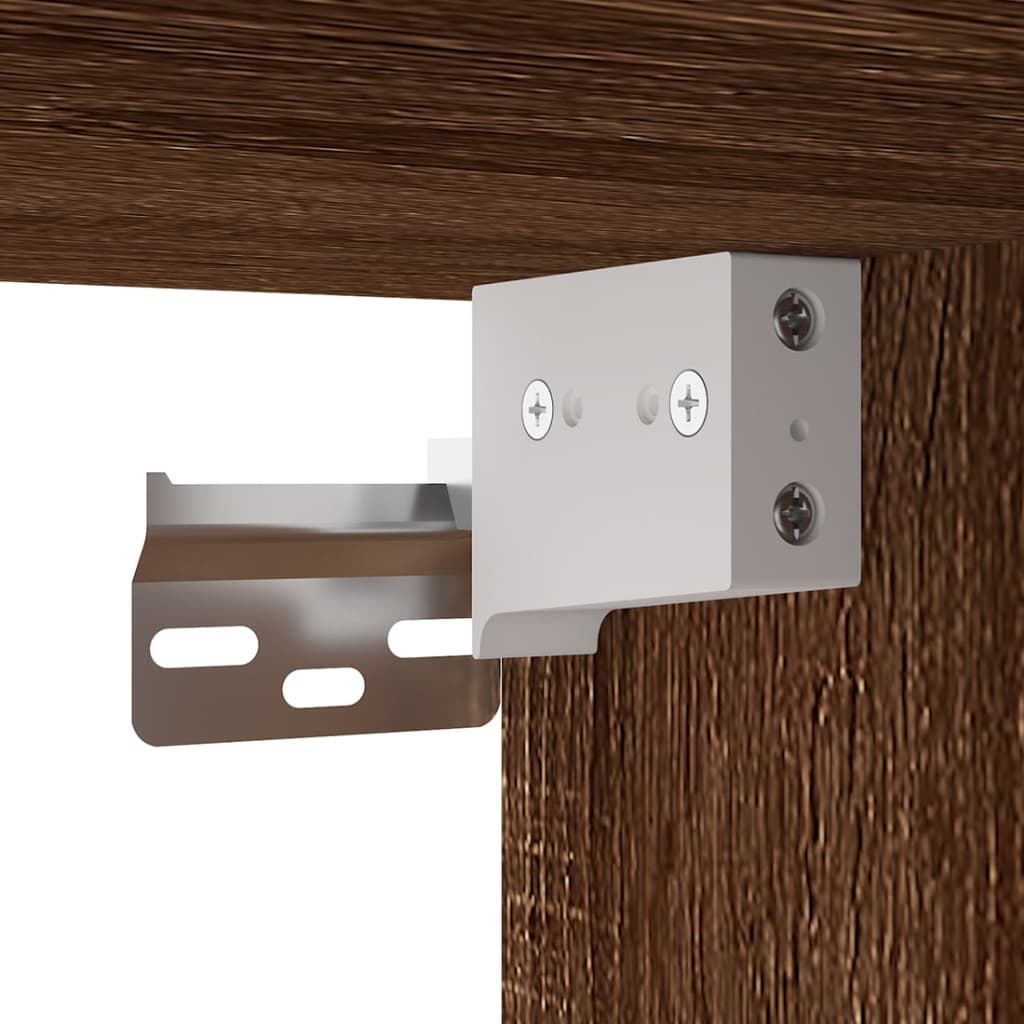 Meubles TV muraux 2 pcs Chêne marron 40x34,5x60 cm Meubles TV vidaXL   