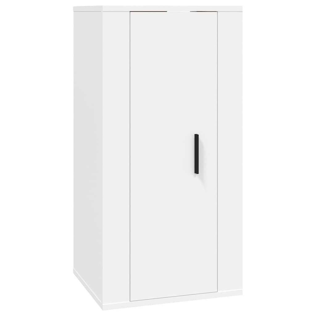 Meuble TV mural Blanc 40x34,5x80 cm - XIOS