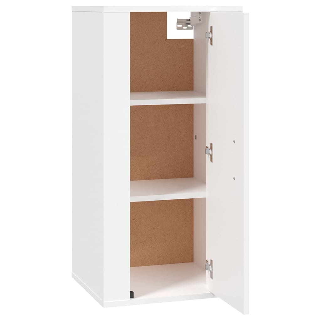 Meuble TV mural Blanc 40x34,5x80 cm - XIOS