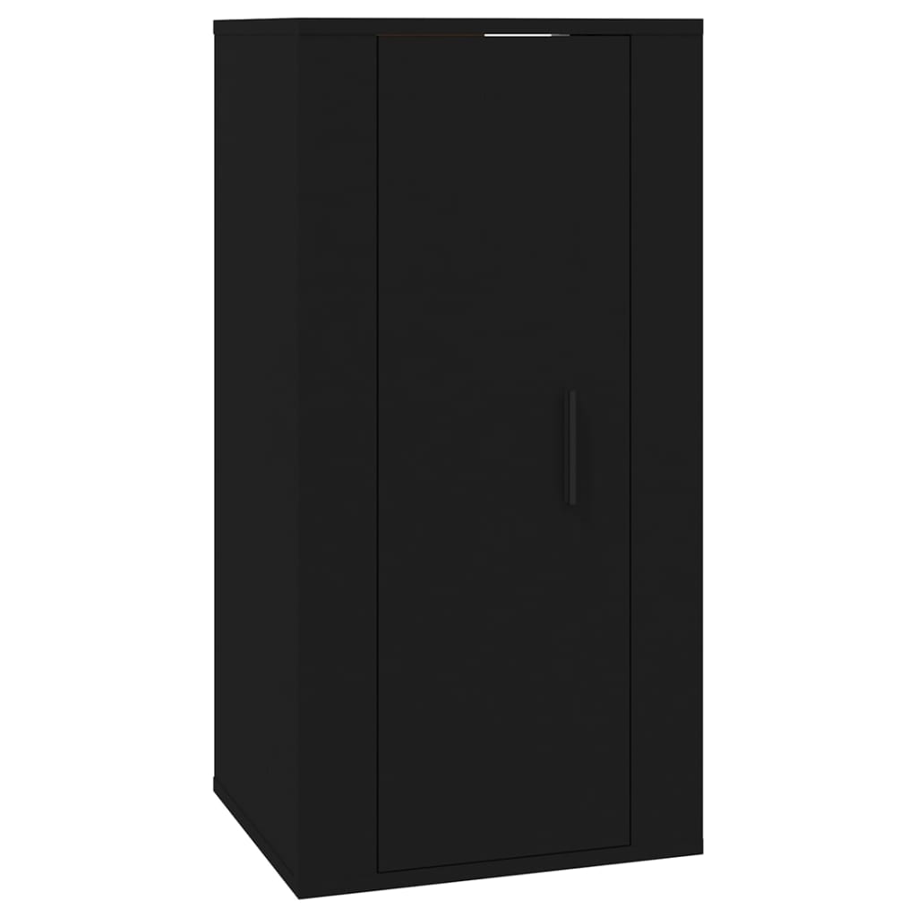 Meuble TV mural Noir 40x34,5x80 cm - XIOS