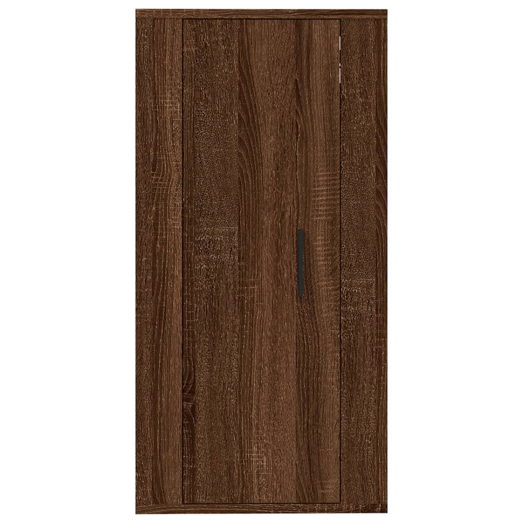 Meuble TV mural Chêne marron 40x34,5x80 cm - XIOS