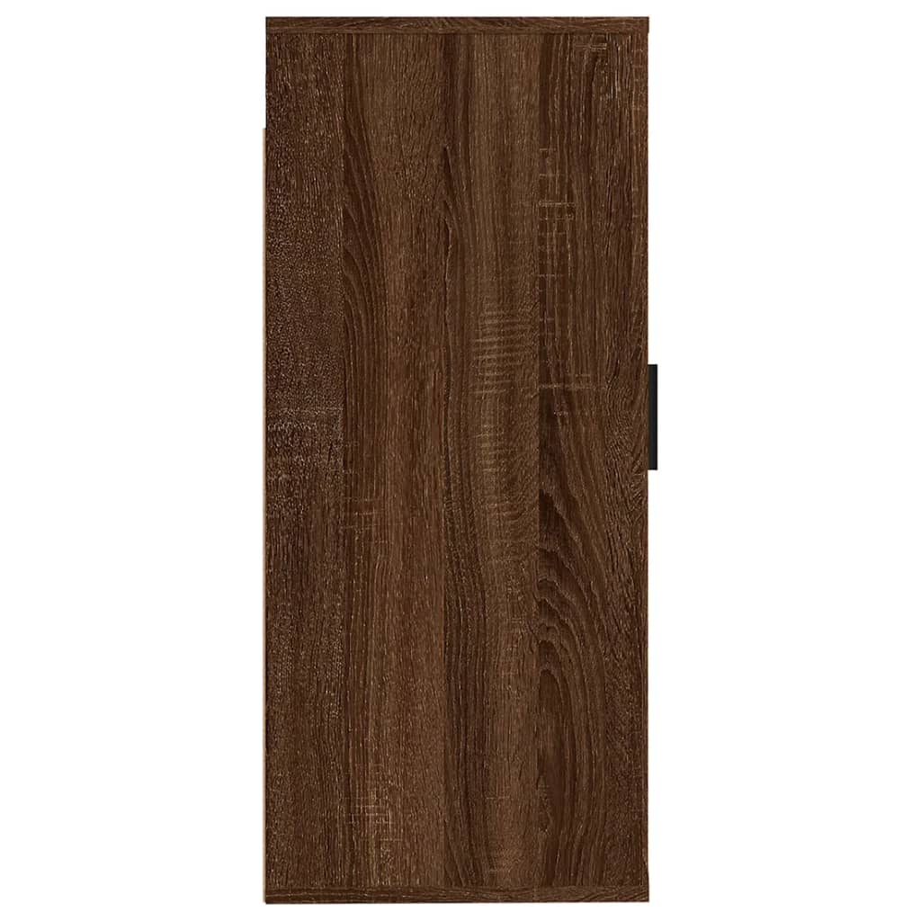 Meuble TV mural Chêne marron 40x34,5x80 cm - XIOS