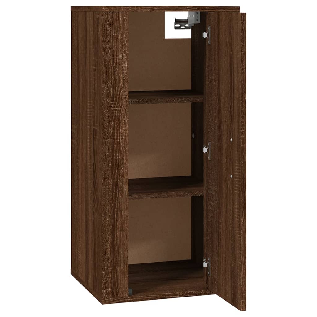 Meuble TV mural Chêne marron 40x34,5x80 cm - XIOS