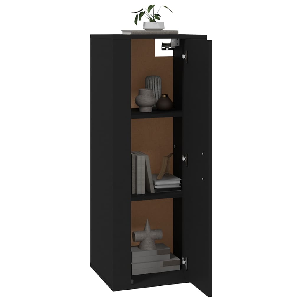Meuble TV mural Noir 40x34,5x100 cm Meubles TV vidaXL   