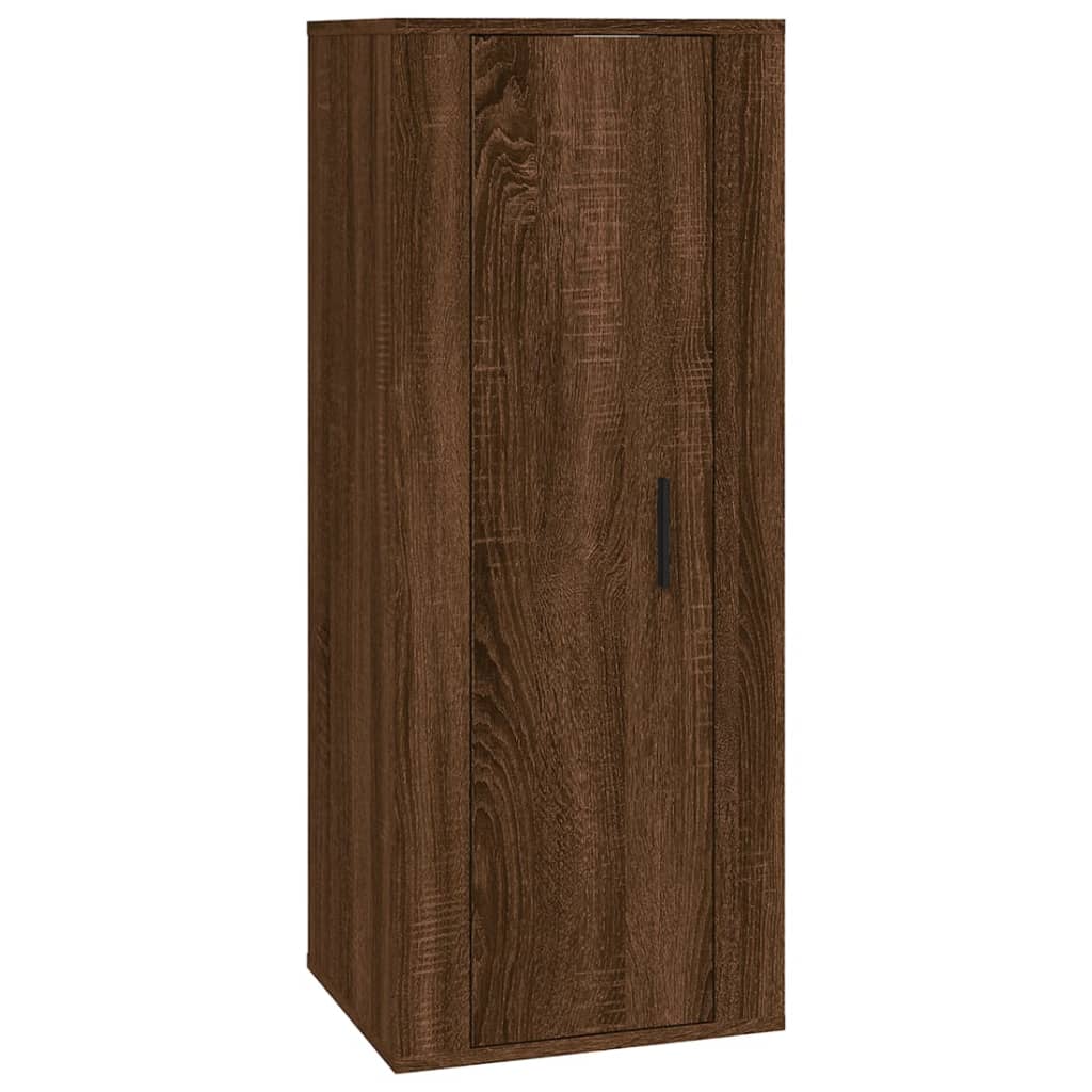 Meuble TV mural Chêne marron 40x34,5x100 cm Meubles TV vidaXL   